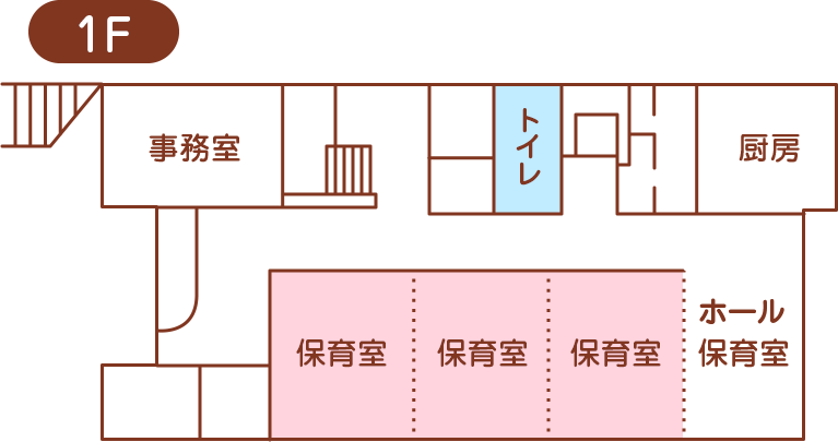 １F見取り図